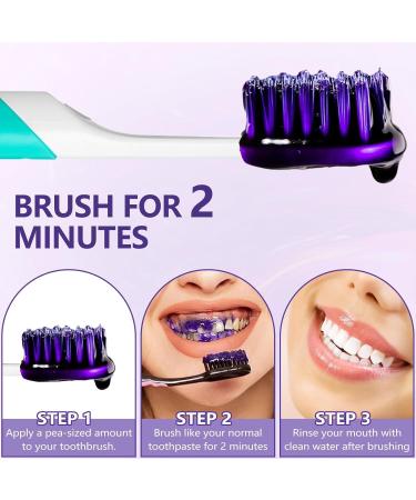 Lila Toothpaste for Whitening - 30ml Purple Color Corrector Deep Cleaning & Stain Removal - Buy Online on GoSupps.com