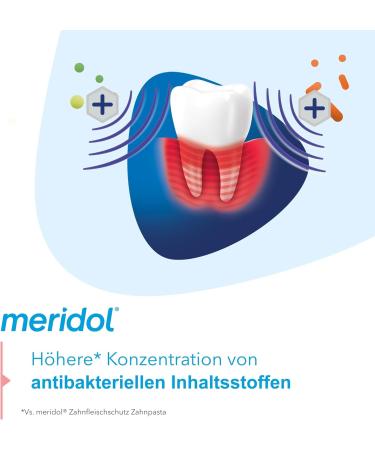 Meridol Set Parodont Expert | Toothpaste Mouthwash & Toothbrush for Stronger Gums | Fight Bleeding Gums & Periodontitis - Buy Online on GoSupps.com