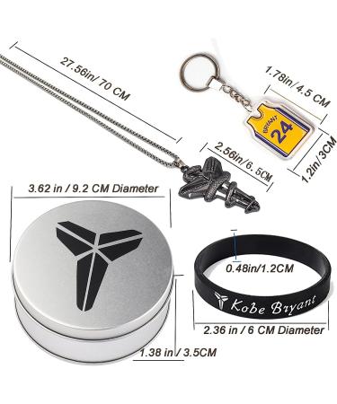 Xzyden 9PCS Rubber Silicone Basketball Bracelets Set for Men & Teens - Includes Keychain, Necklace - Basketball Accessories Gift Set - Buy Online on GoSupps.com