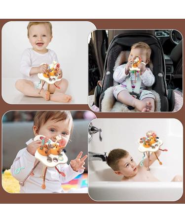 Jiosdo Montessori Toy for Babies 6+ Months Silicone Teething Sensory Egg Set | Motor Skills Development Gift for Infants & Toddlers - Buy Online on GoSupps.com
