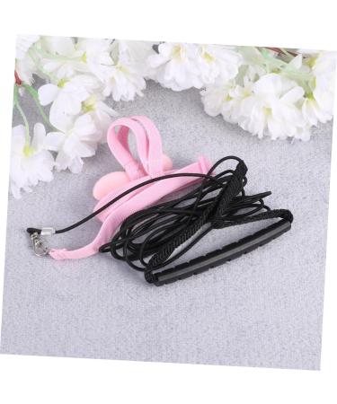 Angoily Dreses Leash Budgie Harness Engraved Dog Tag Bird Leg Ring Pet Harness Strap Walk The Dog Budgerigar 200*10*1.5cm Pink - Buy Online on GoSupps.com