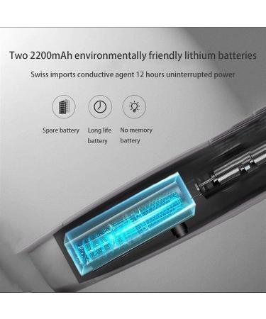 Professional Hair Clippers - Rechargeable Cordless Hair & Beard Trimmer Kit - Titanium & Ceramic Blades Waterproof 5-Speed Adjustable Includes Barber Cape & Travel Bag - Buy Online on GoSupps.com