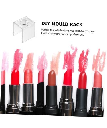FRCOLOR 10pcs Custom Lipstick Molds & Lip Gloss Holders - Acrylic Cosmetic Display Stands & Makeup Tools - Buy Online on GoSupps.com
