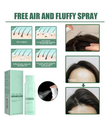 Hair Volumizing Spray Leave-in Dry Hair Spray Oil-control Fluffy Volume Hair Spray Hair Spray-Free Air and Fluffy Spray Volume Hair Long Lasting Refreshing Spray for All Hair Types (1 Pcs) 3.38 Fl Oz (Pack of 1) - Buy Online on GoSupps.com
