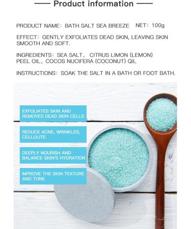 Moisturizing Bath Salts Bath Salt Fragrant Bath Salts Bath Salt Crystals Soothing Bath Salt Spa Therapeutic Bath Salt Perfect and Suitable for Adults - Buy Online on GoSupps.com