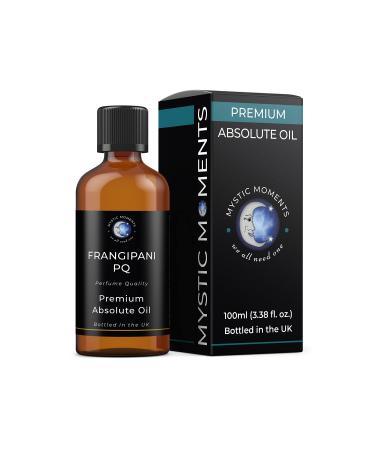 Mystic Moments | Frangipani PQ Absolute Oil 100ml Perfume Quality Absolute Oil for Skincare Perfumery & Aromatherapy