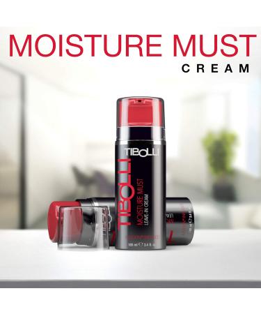 TIBOLLI Moisture Must Leave-In Cream for Extra Dry & Damaged Hair - Intense Hydration & Repair for Coils & Curls (3.4 oz) - Unisex - International Shipping Available - Buy Online on GoSupps.com