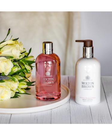 Molton Brown Delicious Rhubarb & Rose Body Lotion 300ml - Luxurious Hydration | International Shipping - Buy Online on GoSupps.com
