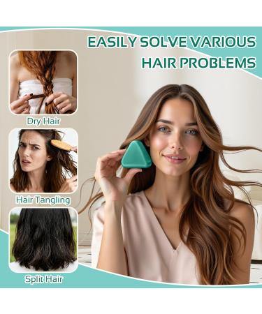 Ourdort Usman Grass Shampoo Bar Triangular Moisture Shower Soap Soft and Nourishing Fortified Vegetable Solid Shampoo Bar for Men and Women - Buy Online on GoSupps.com