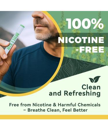 Puffora Herbal Diffuser Pen Anxiety Pen Lung Rest and Oral Air Freshening with Extracts of Mullein Marshmallow Root Licorice Root | Plant-Based Relaxing Blend - Buy Online on GoSupps.com