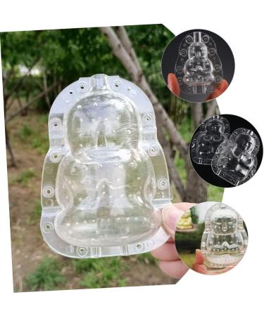 BRIGHTFUFU Plastic Fruit 2pcs Watermelon Tool Duddha Melon Tiny Growth Mold Tools Mould Buddha Adorable Shaping Transparent - Buy Online on GoSupps.com