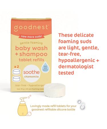 Goodnest Baby Bath Refill Tablets - Soothing Chamomile - 2 Pack - Buy Online on GoSupps.com