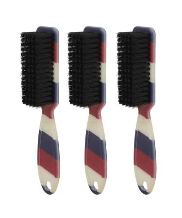 3 Pack Soft Beard Brush with Ergonomic Handle | Beard Styling & Cleaning Brush for Home & Salon - International Shipping Available - Buy Online on GoSupps.com