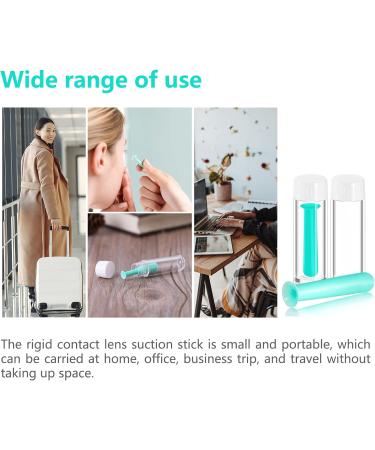 4 Pcs Contact Lens Remover Silicone Contact Lens Inserter Daily Contact Remover Hard Lenses Remover Portable Travel Lens Remover Lens Suction Holder for Home Travel Outdoor Exercise (Green) - Buy Online on GoSupps.com