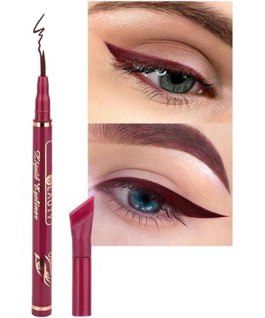 Eye Liquid Liner | Waterproof Pencil for Long-Wear Eye Makeup - Fast-dry Smooth Eye Makeup for Women Daily Work Leisure Outgoing Vacation Frifer Wingtail Eyeliner_12# - Buy Online on GoSupps.com
