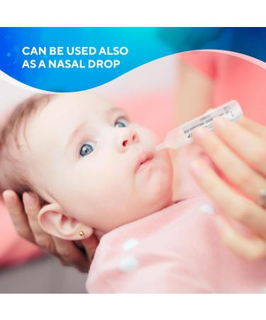 NAVEH PHARMA RSV Gentle Respiratory Relief: Baby-Friendly 3% Hypertonic Saline Solution for Nebulizer | Soothing Inhalation for Little Ones | 25 Vials x 5ml | Easy Clearing of Tiny Lungs & Congestion - Buy Online on GoSupps.com