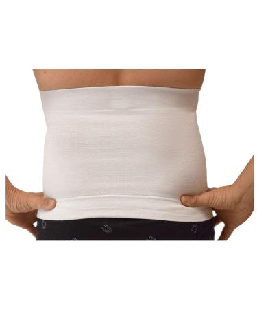 Buy BODYPERFECT Elastic Abdominal Bandage - Unisex XXL White | International Shipping Available - Buy Online on GoSupps.com