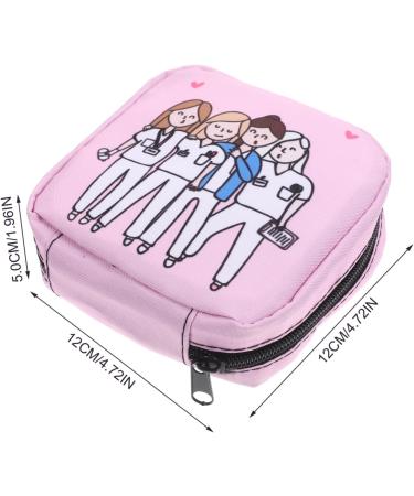 Healifty 4pcs Aunt's Towel Storage Bag - Portable Toiletry Organizer Purse Insert for Menstrual Products - Buy Online on GoSupps.com