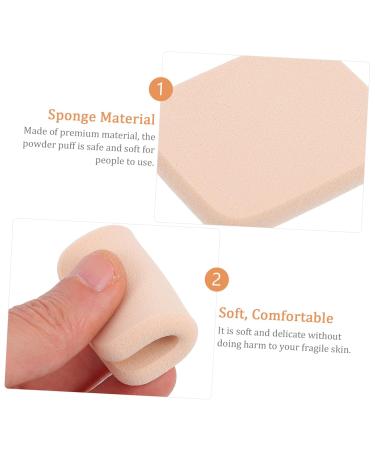 Buy FRCOLOR 2pcs Wet & Dry Powder Puff - Dual Purpose Makeup Sponge for Flawless Complexion - Travel-Friendly Foundation Pads - Buy Online on GoSupps.com