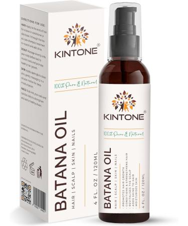 Batana Oil for Hair Growth with Pump 100% Pure Raw Cold-Pressed from Dr. Sebi Honduras Natural Hair Oil Nourishes Strengthens Repairs Thickens Hair and Scalp 4 fl oz - Buy Online on GoSupps.com