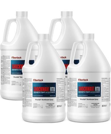 Fiberlock Shockwave RTU Parent (4 Pack of 1 Gallon) 128 Fl Oz (Pack of 4)