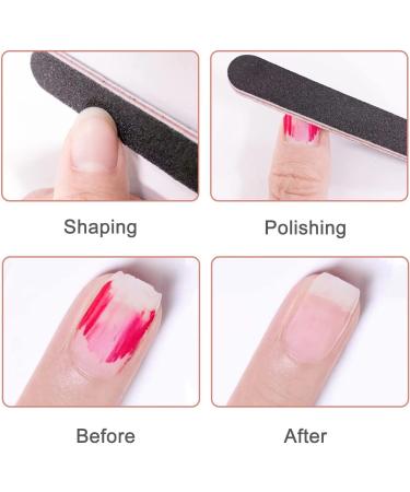 Andrea Mini Nail File 20Pcs 100/180 Grit Nail Buffers for Natural and Acrylic Nails - Professional Manicure/Pedicure Kit for Home and Salon - Buy Online on GoSupps.com