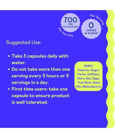 Hi-Lyte Hydration Bundle - Keto K1000 Unflavored Electrolyte Packets (30 Servings) and Keto K700 Elecrolyte Capsules (120 Caps) - Buy Online on GoSupps.com