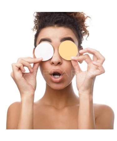 APPEARUS Compressed Natural Cellulose Face Sponges (25 Count) | Made in USA | Facial Cleansing and Exfoliating | Cosmetic Spa Sponges - Yellow - Buy Online on GoSupps.com