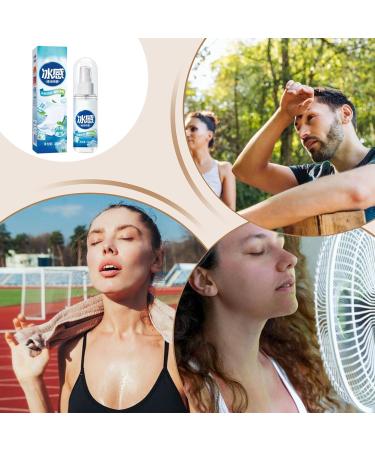 Spray rafra chissant pour temps chaud 50 ml hydratant rafra chissant pour le visage et le corps pour la famille le camping la randonn e les excursions le sport 1 unit (Lot de 1) - Buy Online on GoSupps.com