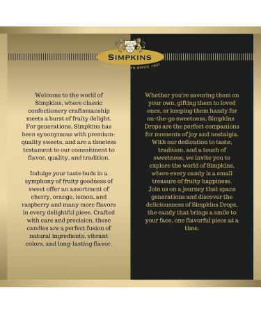 God Save The King Travel Sweets by Simpkins 200g - Buy Online on GoSupps.com