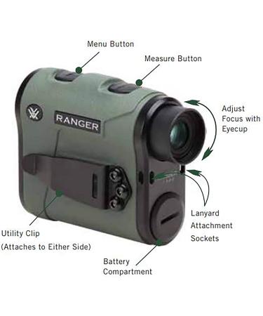 Vortex Optics Ranger 1800 Laser Rangefinder - Precision Accuracy and Range Measurement - Buy Online on GoSupps.com