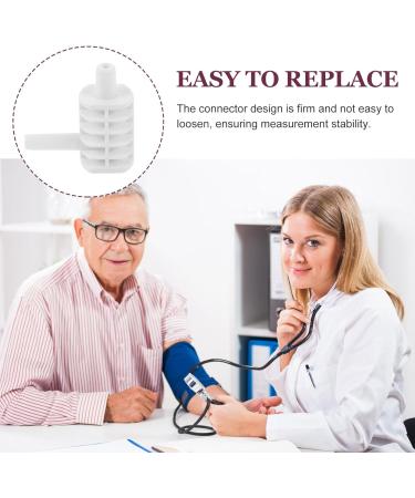 TOPPERFUN 2pcs Blood Pressure Meter Cuff Adapters - Replacement Connectors for Accurate Readings | International Shipping Available - Buy Online on GoSupps.com