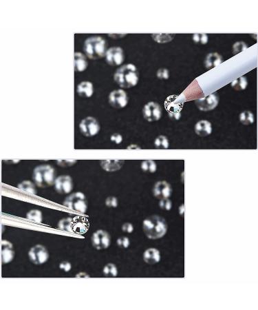 3150pcs Rhinestone Gems Set with Tweezer/Wax Pencil - Clear Nail Diamonds for Crafts/Makeup/Shoes - Face/Tooth/Eye Rhinestones Kit - Buy Online on GoSupps.com