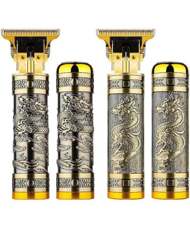 Professional Hair Clippers for Men - Cordless Mini Electric Razor with Dragon Pattern - Black Short Hair Clipper Set - Buy Online on GoSupps.com