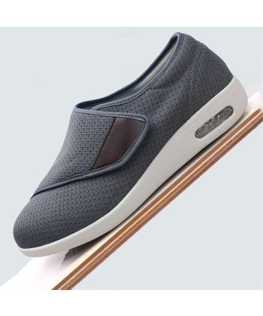 Diabetic Shoes for Women & Men - Wide Fit Medical Shoes for Swollen Feet - Portable & Comfortable - Size 13 Blue - Buy Online on GoSupps.com