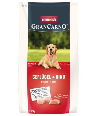 animonda GranCarno Senior Poultry + Beef 1 x 12 kg