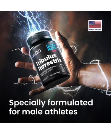 VPLab Ultra Men's Tribulus Terrestris - Daily Multivitamin Supplement for Men with Tribulus Terrestris Extract and Zinc - Supports Levels & Immune System 90 Capsules - Buy Online on GoSupps.com
