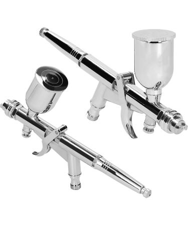 HOYYT Airbrush Kit T217A Airbrush Kit 0.5mm Air Brush Set with 15CC Paint Fluids Cups for Car Model DIY Painting Makeup Nail Art Cake Decorating Design - Buy Online on GoSupps.com