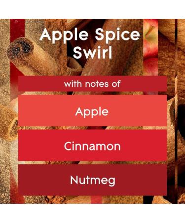 Glade Scented Candle Apple Cinnamon Limited Edition 3-Wick Candle Air Freshener Infused with Essential Oils for Home Fragrance 1 Count (Packaging May Vary) - Buy Online on GoSupps.com