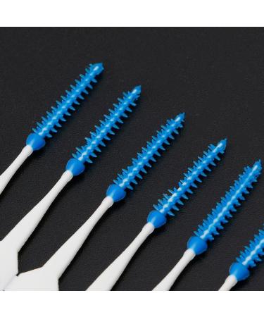 Sticks 200-Piece Silicone Interdental Brush Set - Soft Hygiene Cleaning Tool for Adults | Perfect for Men & Women - Buy Online on GoSupps.com