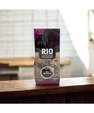 Chocolat Chaud en Poudre (1 kg) Recette Onctueuse & Intense Format Familial Id al Petit-D jeuner Boissons Lact es et P tisseries Environ 50 Tasses