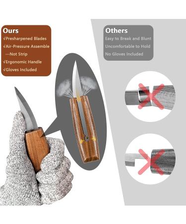 Wood Carving Kit for Beginners - 19PCS Tools with 3 Whittling Knives, Basswood Blocks, Gloves, Strop Block, Polishing Compound - Hobbies for Adults - Buy Online on GoSupps.com