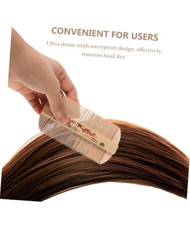 Peigne D m lant Double Face Dents Fines en Bambou Naturel Taille Moyenne Outil Antipelliculaire pour Toilettage Chat et Chien Soin du Pelage Usage Quotidien pour Animaux - Buy Online on GoSupps.com