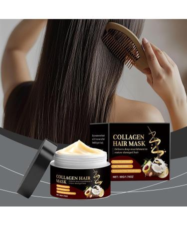 Anti-Frizz Cream | 50g Moisturizing Lotion Anti-Frizz for Dry Hair | Hair Care for Women Men Girls Thick Thin Short Long Smooth Curly Hair | Morning Use - Buy Online on GoSupps.com