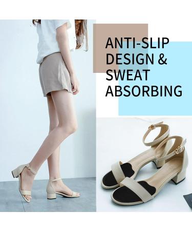 Metatarsal Pads for Women - 4 Pairs Cushion Inserts for Open Toe Shoes | Non-Sliding Ball of Foot Cushions & Shoe Filler - Buy Online on GoSupps.com