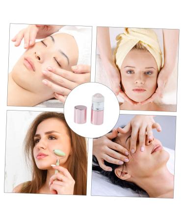 Jade Roller & Massage Stone - Cooling Jade Ball Facial Massage Tool for Travel & Relaxation - Buy Online on GoSupps.com