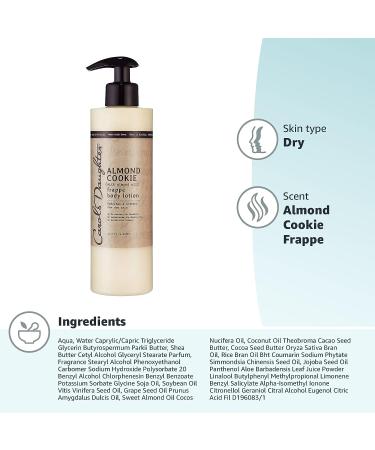 Carol's Daughter Almond Cookie Frappe Body Lotion 12 oz - Hydrating and Nourishing Formula - Buy Online on GoSupps.com