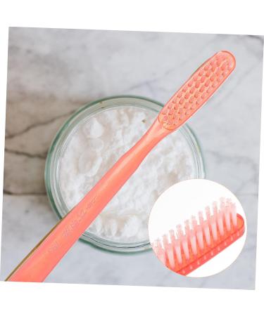 Ultechnovo 24 Pack Medium Travel Toothbrushes - Premium Adult Toothbrushes with Hard Bristles & Floss for Exceptional Oral Care - Buy Online on GoSupps.com