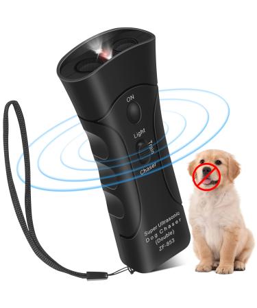 Kuckee Anti Barking Device Dog Barking Deterrent Device Anti Barking Device for Dogs Indoor 33 FT Ultrasonic Handheld Dog Barking Control Device Dog Training Tool Anti Bark Stopper
