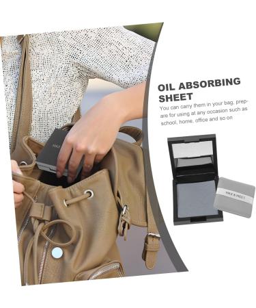 Didiseaon 1 Set Sheets Make up Mirror Cotton Shrink pores Tool Facial Oil Absorbing Paper Oil Paper Cleansing Cleaning Tissue Blotting Paper Oil Absorbing Tools Oily Clean face - Buy Online on GoSupps.com